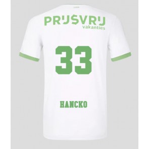 Feyenoord David Hancko #33 Rezervni Dres 2023-24 Kratak Rukavima